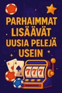 Etenkin TOP 10 pikakasinot lisäävät kasinoita listuakseen jatkuvasti