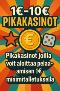 Pelaa pikana pienellä talletuksella